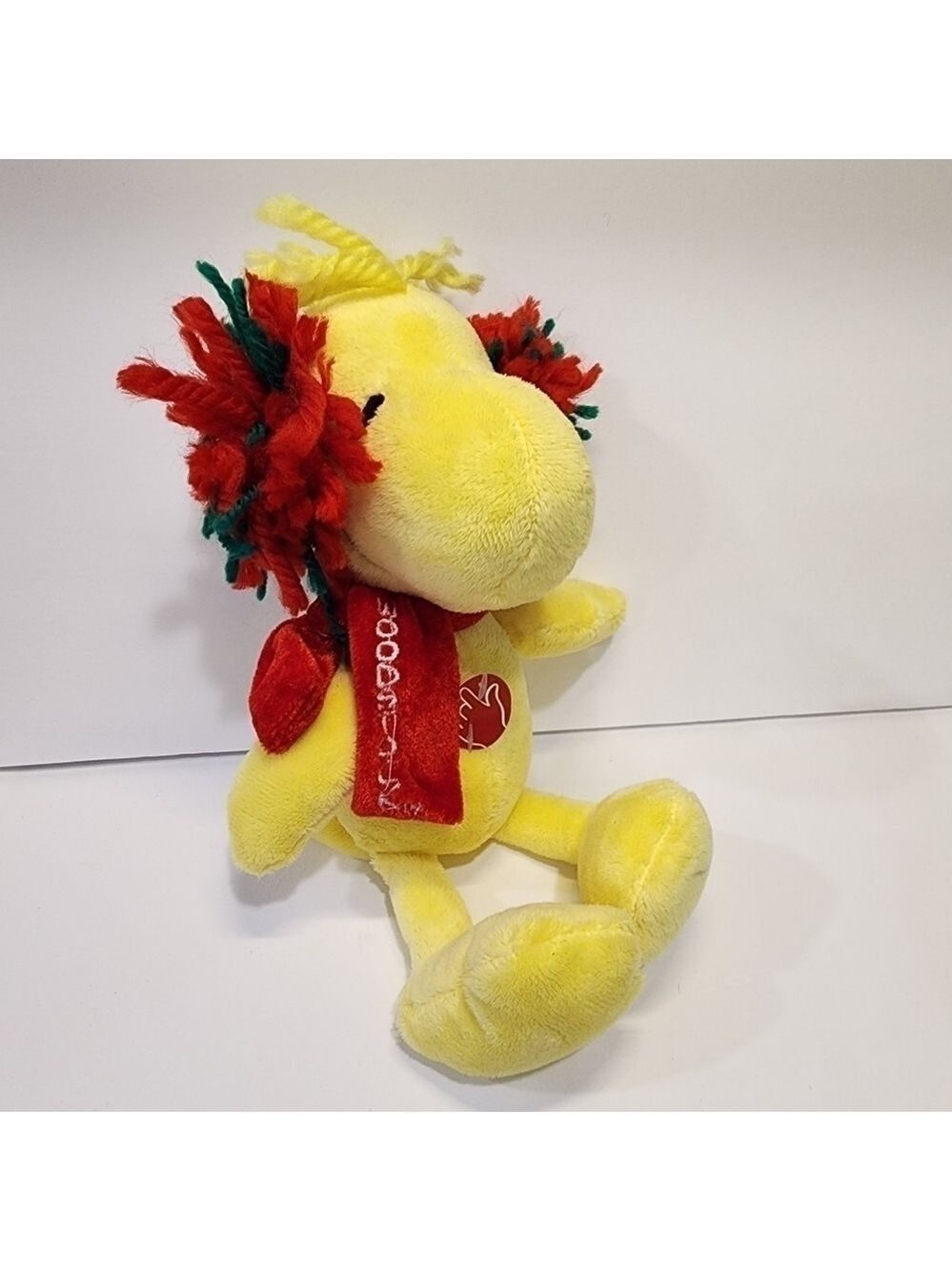 Peanuts Woodstock Holiday plush stuffed animal plays theme song